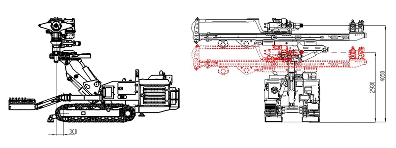 BHD-260 drill rig 10