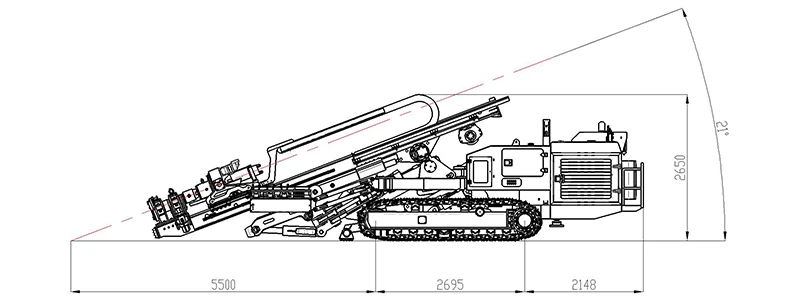 BHD-260 drill rig 11