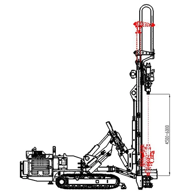 BHD-260 drill rig 13